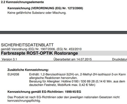 Alpina Rost-Optik Komplett-Set, Reichweite ca. 10-12 m²