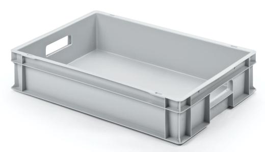 Alutec Kunststoffbehälter Aufbewahrungs-Kiste geschlossen 24l 600x400x120