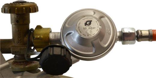 Güde Gasheizstrahler Heizgerät GHS 4200 Piezo Zündung Zeltheizung Bauheizer 4,4 kW