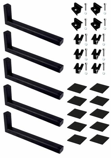 Wattstone PV-Aufständerung 15° für 4 PV-Module Set inkl. Zubehör Reihenaufbau
