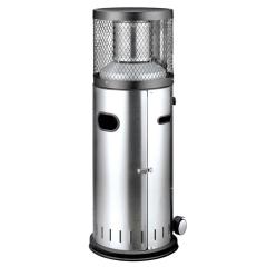 Enders Heizstrahler Heizpilz POLO 2.0 Gas-Strahler Edelstahl 6 kW Design Standstrahler