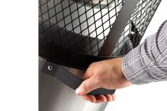Enders Heizstrahler Heizpilz POLO 2.0 Gas-Strahler Edelstahl 6 kW Design Standstrahler
