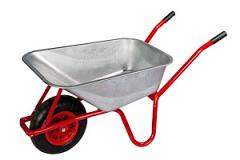 Garten-/Bauschubkarre 100 Liter Rad 4.00-8 max.Tragkraft 160kg