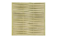 Lamellenzaun R.18x55mm, Lam.5x60mm, B.180xH.180 cm