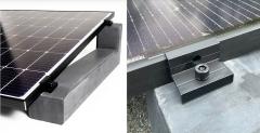 Wattstone PV-Aufständerung 10° für 2 PV-Module Set inkl. Zubehör Reihenaufbau