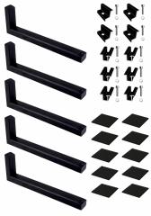 Wattstone PV-Aufständerung 15° für 4 PV-Module Set inkl. Zubehör Reihenaufbau